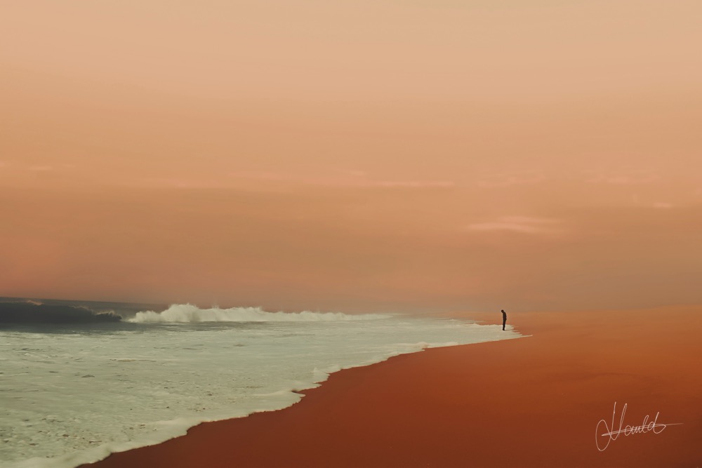L'Attente au rivage carmin